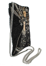 Load image into Gallery viewer, Champagne Bubbly Mini Crossbody Clutch