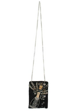 Load image into Gallery viewer, Champagne Bubbly Mini Crossbody Clutch