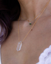 Load image into Gallery viewer, Emerald Solitaire Necklace