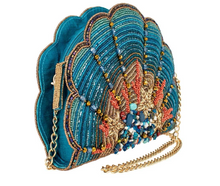 Load image into Gallery viewer, High Tide Seashell Crossbody Clutch