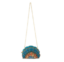 Load image into Gallery viewer, High Tide Seashell Crossbody Clutch