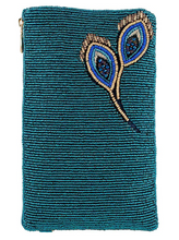 Load image into Gallery viewer, Peacock Pride Crossbody Phone Bag