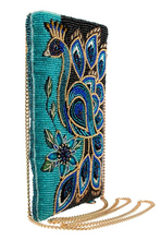 Load image into Gallery viewer, Peacock Pride Crossbody Phone Bag