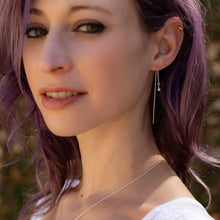 Load image into Gallery viewer, Dainty Pearl Threader Earrings