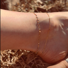 Load image into Gallery viewer, Golden Sparkle Anklet ✨