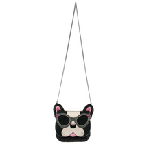 Load image into Gallery viewer, Throw Me a Bone Frenchie Dog Crossbody Purse