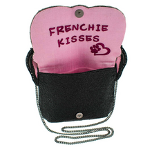 Load image into Gallery viewer, Throw Me a Bone Frenchie Dog Crossbody Purse