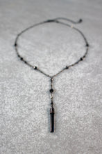 Load image into Gallery viewer, black tourmaline talisman necklace