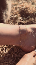 Load and play video in Gallery viewer, Golden Sparkle Anklet ✨