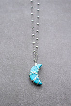 Load image into Gallery viewer, blue moon necklace