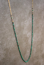 Load image into Gallery viewer, Malachite Infinite Loop Necklace | 14k Gold Filled
