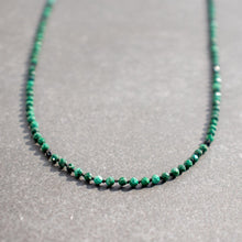 Load image into Gallery viewer, Malachite Infinite Loop Necklace | 14k Gold Filled