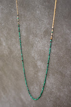 Load image into Gallery viewer, Malachite Infinite Loop Necklace | 14k Gold Filled