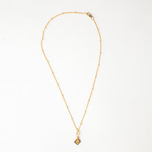 Load image into Gallery viewer, semiconductor chip circuit board necklace gold filled sterling silver geek gear