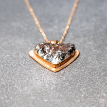 Load image into Gallery viewer, "pick abundance" pyrite guitar pick necklace