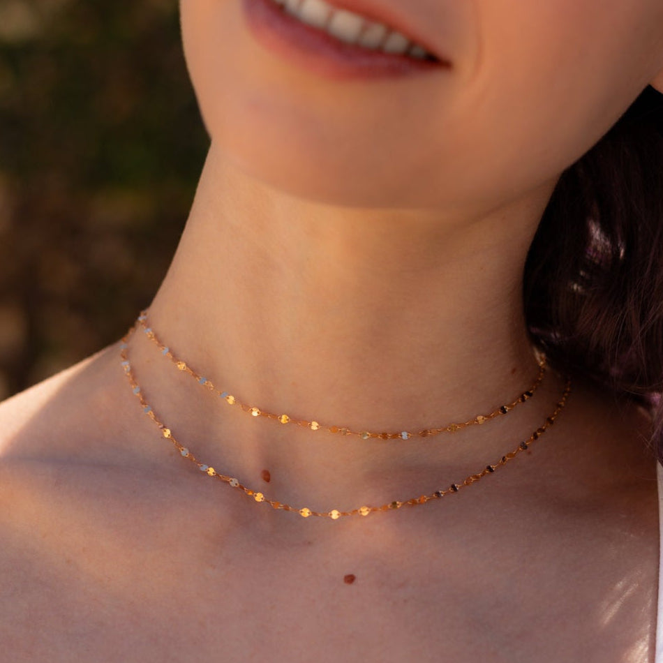 Golden Sparkle Necklace ✨
