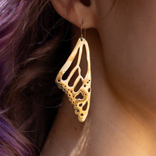 Load image into Gallery viewer, butterfly fairy wing earrings
