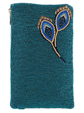 Load image into Gallery viewer, Peacock Pride Crossbody Phone Bag
