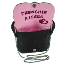 Load image into Gallery viewer, Throw Me a Bone Frenchie Dog Crossbody Purse
