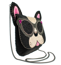 Load image into Gallery viewer, Throw Me a Bone Frenchie Dog Crossbody Purse
