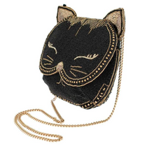Load image into Gallery viewer, Whiskers Crossbody Kitty Purse
