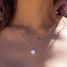 Load image into Gallery viewer, White Coin Pearl Necklace
