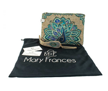 Load image into Gallery viewer, Royal Plume Peacock Crossbody Clutch
