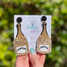 Load image into Gallery viewer, beaded statement earrings
