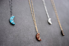Load image into Gallery viewer, blue moon necklace
