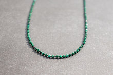 Load image into Gallery viewer, Malachite Infinite Loop Necklace | 14k Gold Filled
