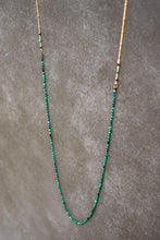 Load image into Gallery viewer, Malachite Infinite Loop Necklace | 14k Gold Filled
