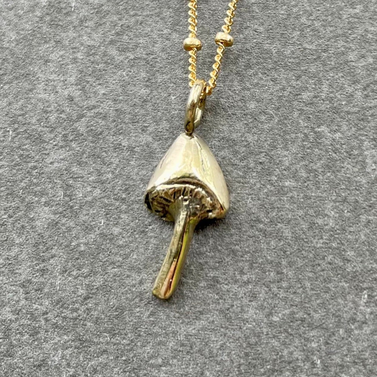 GOODWORTH グッドワース MUSHROOM PENDANT GOLD GOODWORTH グッドワース MUSHROOM PENDANT GOLD｜KUSTOMSTYLE SO-CAL