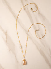 Load image into Gallery viewer, sunstone &amp; labradorite manifestation necklace
