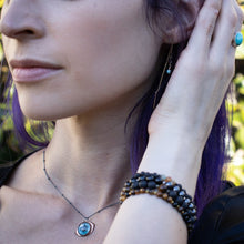 Load image into Gallery viewer, custom gemstone stretch bracelet
